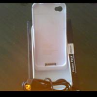 Custodia cover slim batteria esterna per iphone 4