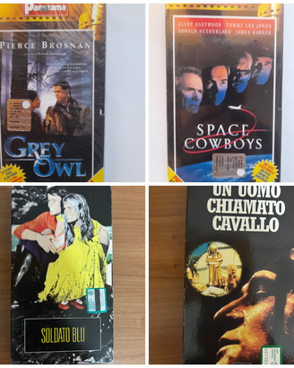 Lotto 6: Western & Frontiera (4 VHS)