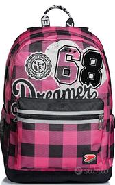 Zaino Seven -  Nero e Fucsia