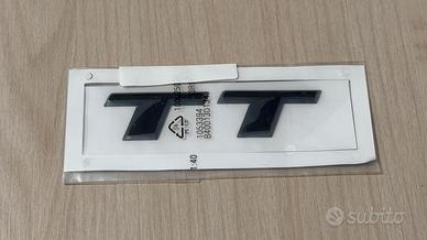 Adesivo Audi TT nero lucido
