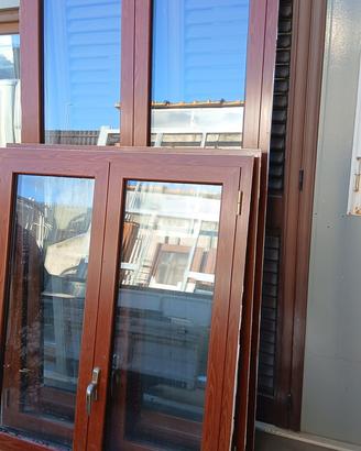 Infissi usati alluminio eff.legno