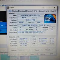 Lenovo g550 Intel core2duo T7700 2.4 GHz