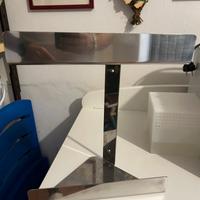 Ripiano porta sapone per doccia in acciaio inox