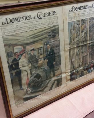 La Domenica del Corriere 2 copertine originali 