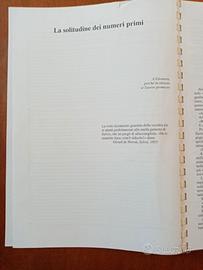 La solitudine dei numeri primi Paolo Giordano
