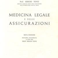 MEDICINA LEGALE E DELLE ASSICURAZIONI