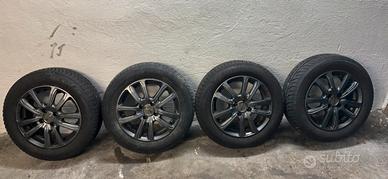 CERCHI IN LEGA MAK R15 + Pneumatici Invernali