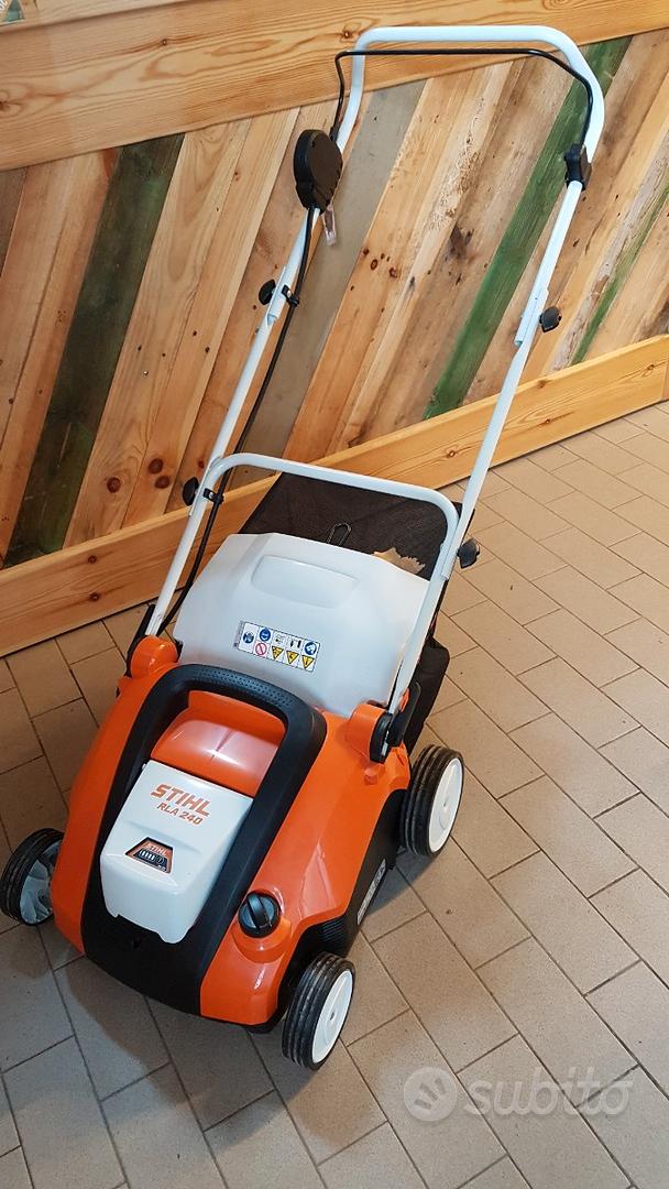 Arieggiatore Scarificatore Elettrico Lehmann 1800W - Larghezza 38cm, 5 Livelli Profondità, Per Prato