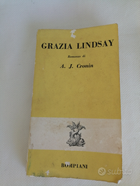 Libro Grazie Lindsay romanzo 1963 BOMPIANI