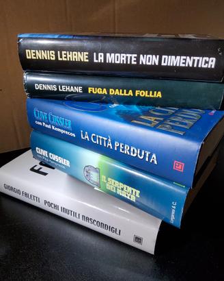 Libri Lehane,Cussler,Faletti,Deaver