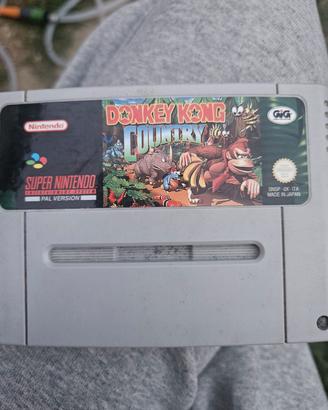 donkey kong country snes