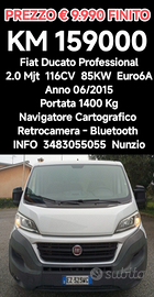 Euro6A Ducato 2.0 MJT 14Q 06/2016 L1-H1 Km 158000