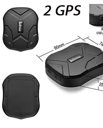 Numero 2 GPS localizzatori per auto moto ecc