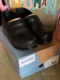 Scarpe zoccoli Dansko neri numero 38 in pelle