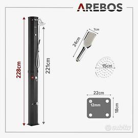 corpo doccia solare Aerbos 60L - NO ACCESSORI