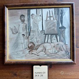 Quadro riproduzione - Picasso
