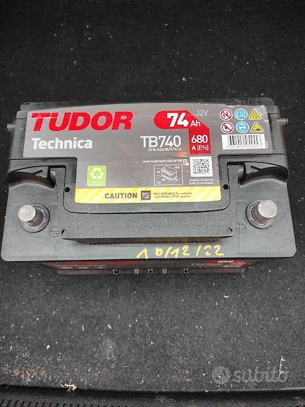 BATTERIA AUTO TUDOR TECHNICA TB 740 74 Ah