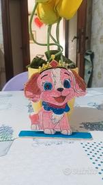 Gadgets in legno cagnolina 