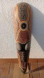 Maschera 100 cm africana per parete pari a nuovo