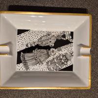 Posacenere Limoges France dipinto a mano – firmato