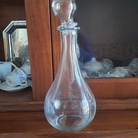 Bottiglia decanter in vetro