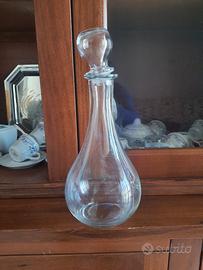 Bottiglia decanter in vetro