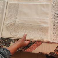 lenzuola ricamate a mano in cotone 100 antiche