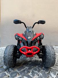 Quad Elettrico CAN-AM 4 Ruote Motrici 24V 7AH