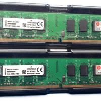 MEMORIE RAM KINGSTON 4 GB (2 x 2 GB) DDR2 667 MHz