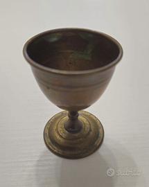 PORTAUOVO IN OTTONE VINTAGE