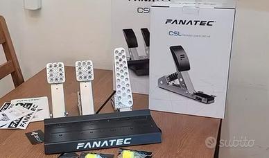 Pedaliera fanatec CSL con cella di carico e mods