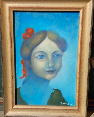 Dipinto a olio su tavola di Franco Brogelli