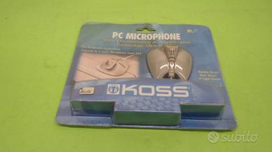 Microfono per PC da tavolo, Koss ML/7 - nuovo,