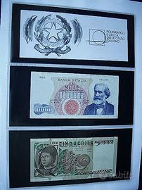 La Lira nella Repubblica (Banconote + Monete)