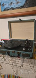 giradischi vinile Bluetooth a valigia valigetta