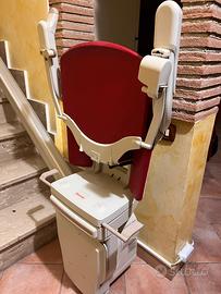 Montascale Stannah per scala dritta – 2 telecomand