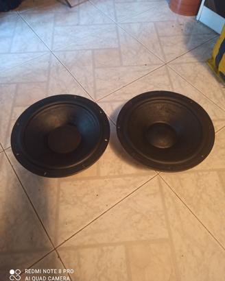 coppia woofer da 32 cm rcf, l12 p300