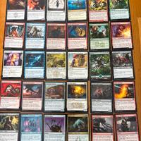 Lotto 30 carte Magic The Gathering.
