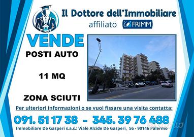 Posto auto in via Sciuti
