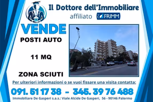 Posto auto in via Sciuti