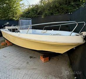 barca open 5.3m motore 40cv