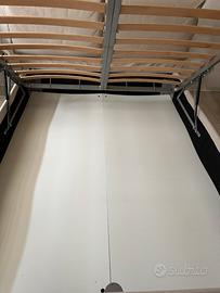 Letto matrimoniale imbottito Ikea