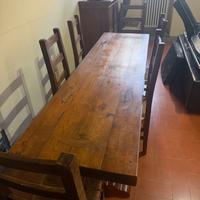 Fratino in legno massello (tavolo rustico)