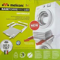 Basetorre Meliconi per asciugatrice/lavatrice