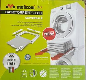 Basetorre Meliconi per asciugatrice/lavatrice
