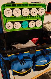 attrezzatura surfcasting beach ledgering 