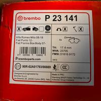 Brembo P 23 141 - Pastiglia Freno - Anteriore