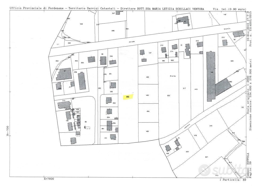 Tc34 zoppola - terreno agricolo - Vista 3