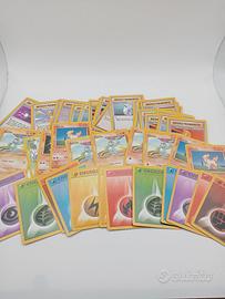 Lotto carte Pokemon Vintage Set Base Comuni