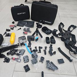 GoPro Hero 10 Black + 3 battery e accessori 